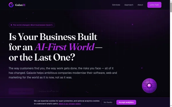 Galaxy Software UK - WebClixs Client Project